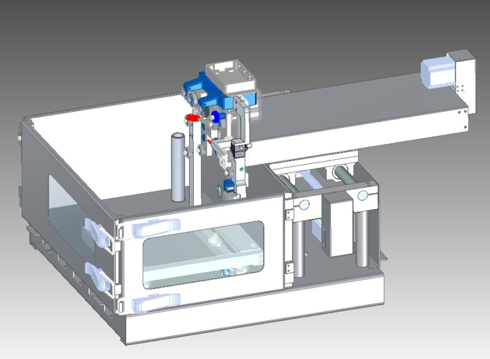 EDM Sub frame + XY + Work basin