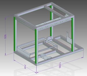 EDM wire FRAME 3D