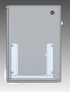 EDM work water basin top view